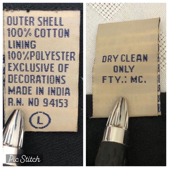 New Directions Jacket Womens L  Fringe Unique Peasant Bohemian Lined Button - Picture 11 of 12